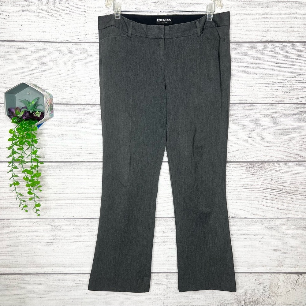 Express Columnist Gray Trouser Office Pants Women’s Size 10